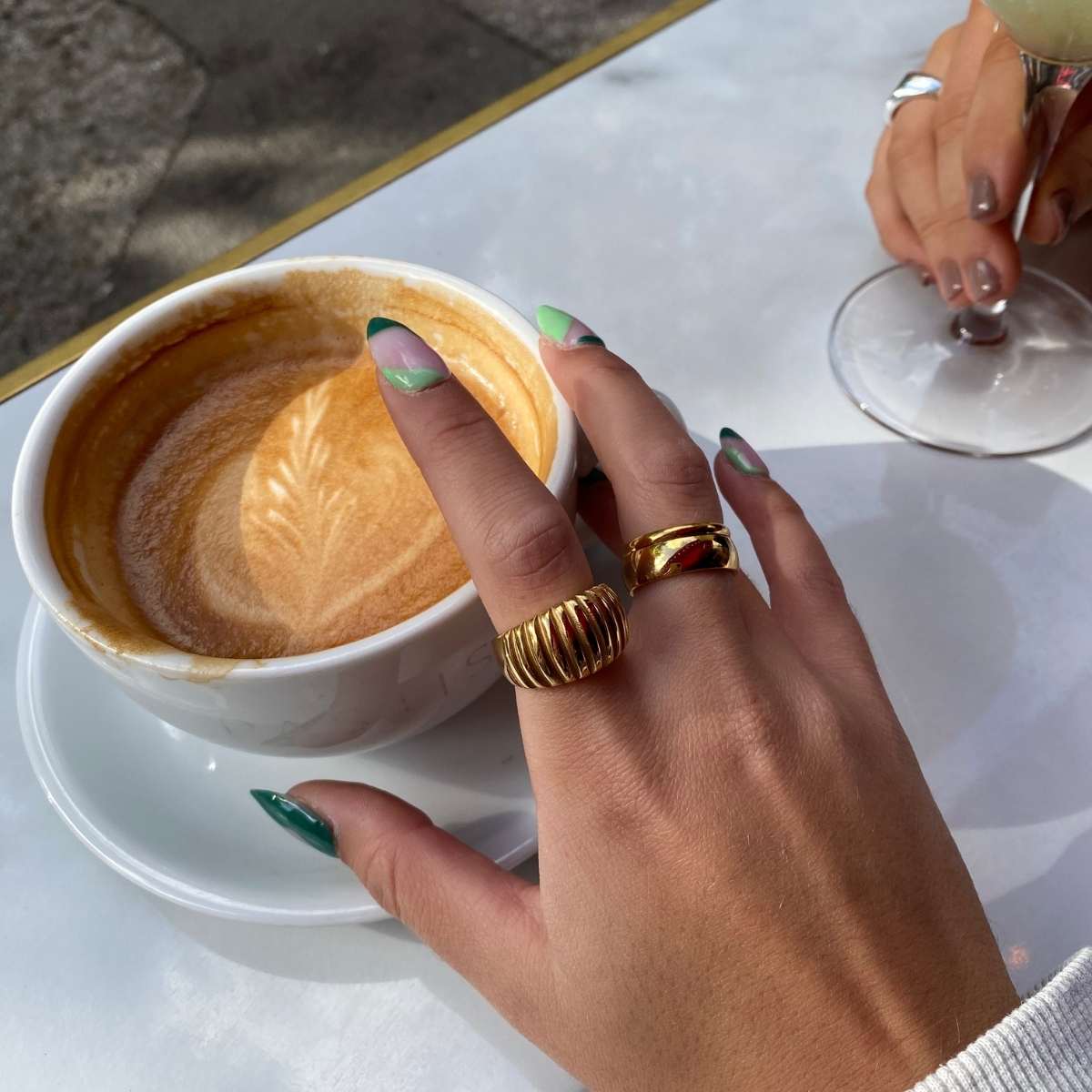 Classic Band Ring 18K Guldbelagt 2mm