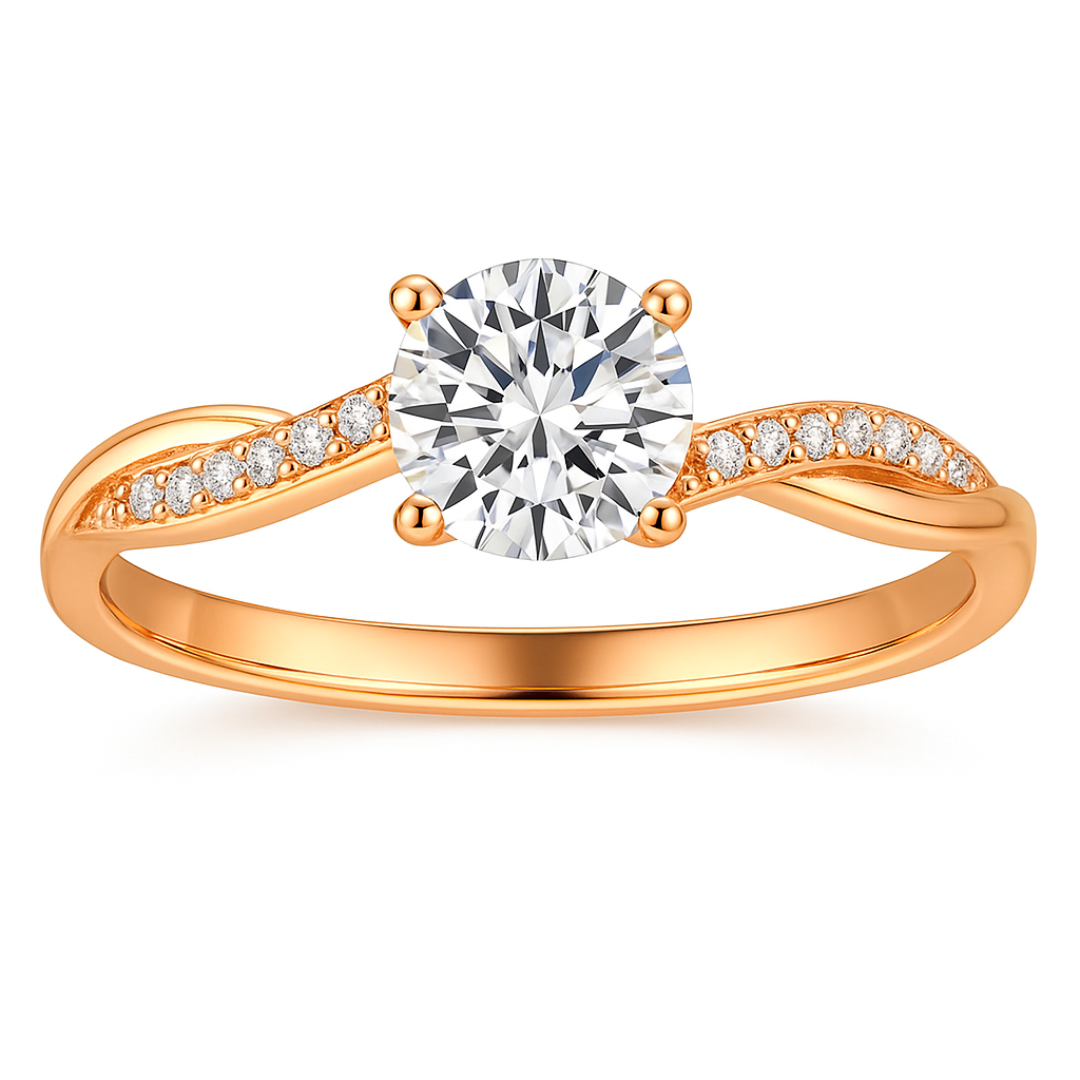 Noa - Elegant Ring i 18k Guld