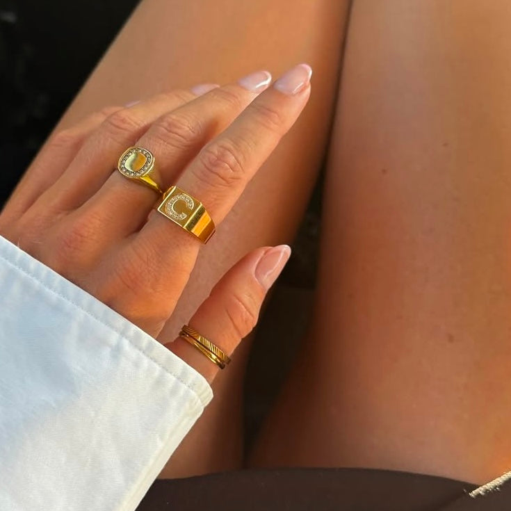 Classic Band Ring 18K Guldbelagt 2mm