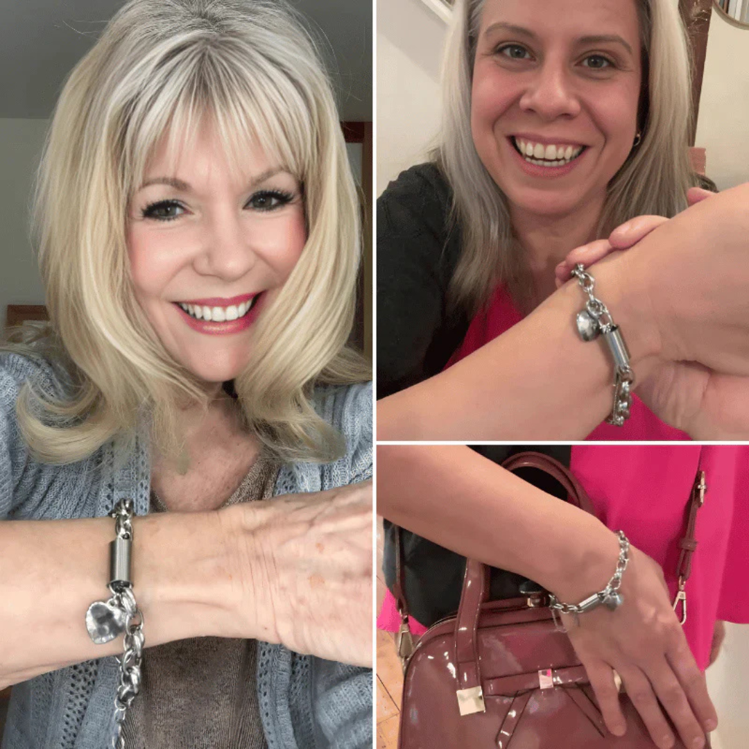 Isa - Chunky Armbånd med Hjerte i 18k Guld