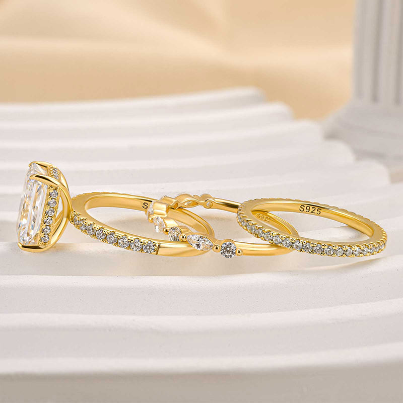 Elysia 3PC Ring sæt| gold 18k