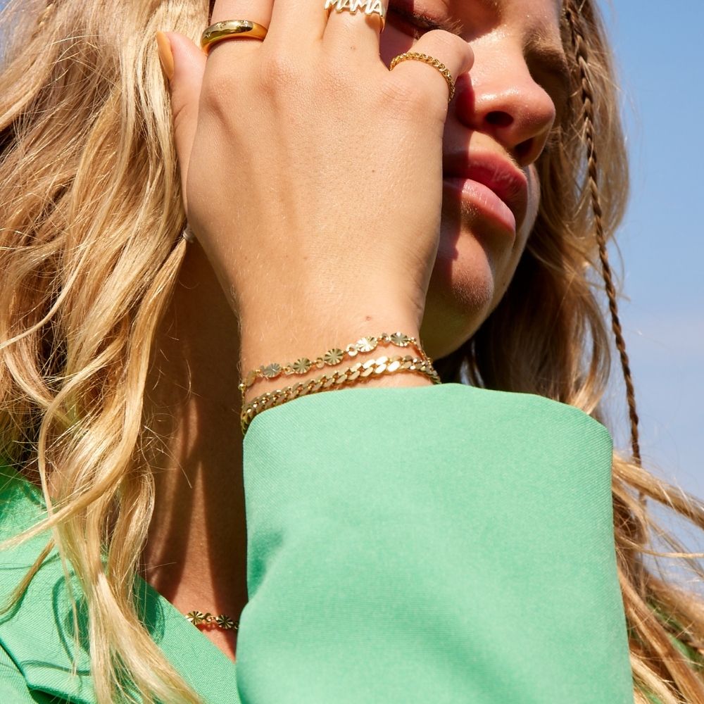 Sun Kiss Armbånd 18K Guldbelagt