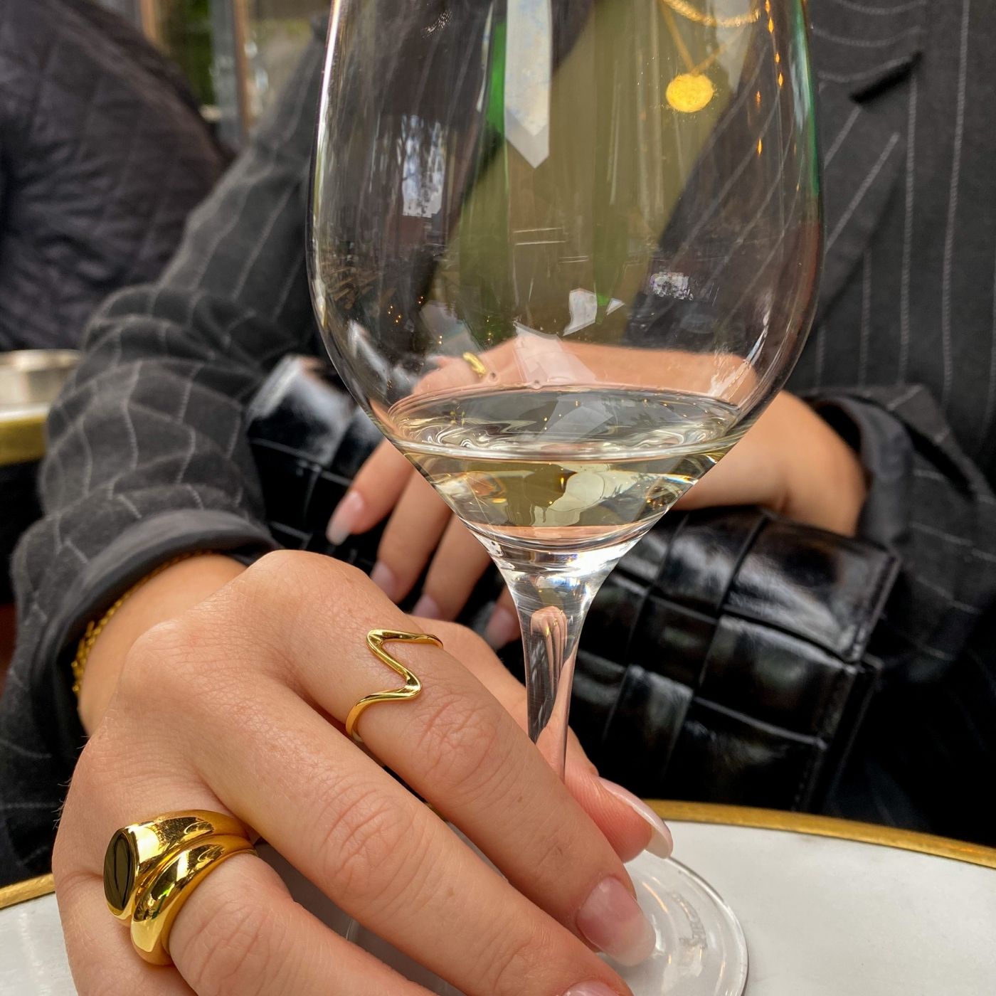Wave Ring 18K Guldbelagt