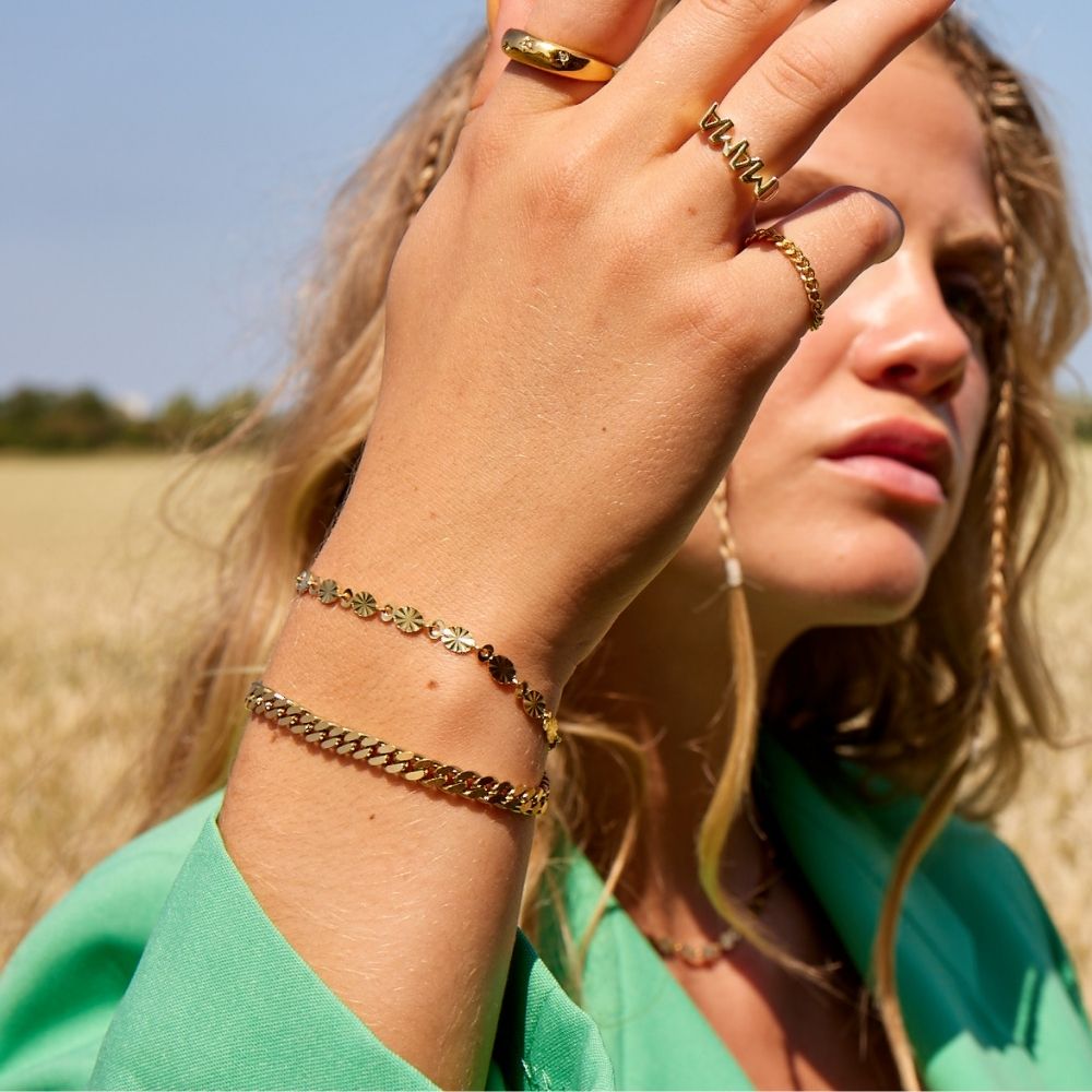 Sun Kiss Armbånd 18K Guldbelagt