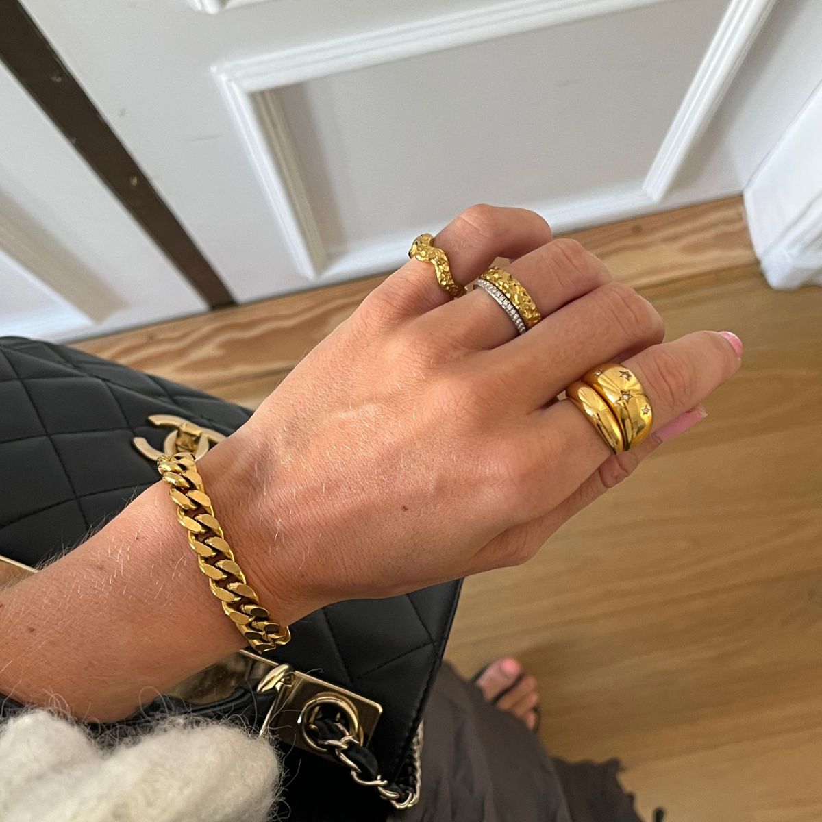 Classic Dome Ring 18K Guldbelagt