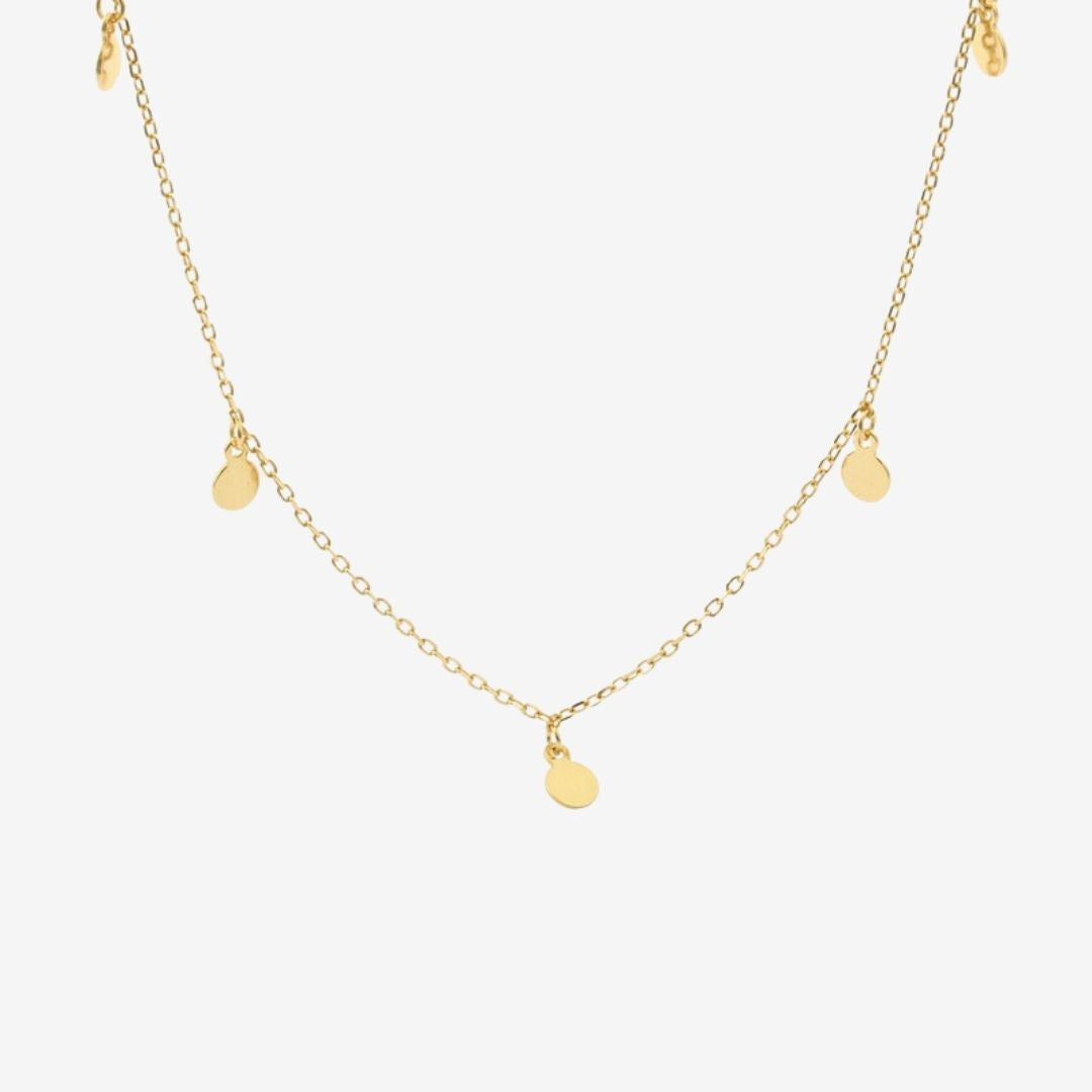 Classic Drops Halskæde 18K Guldbelagt