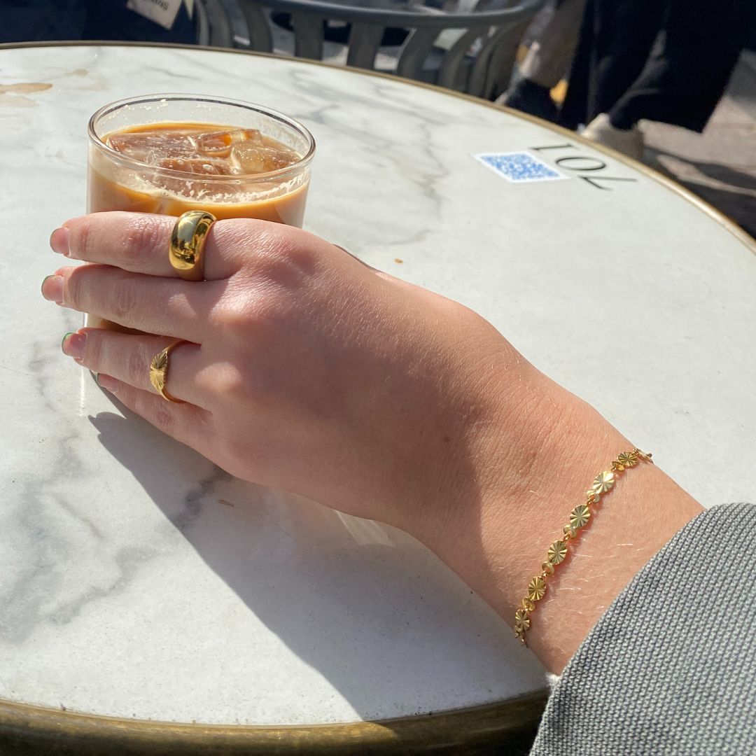 Sun Kiss Armbånd 18K Guldbelagt