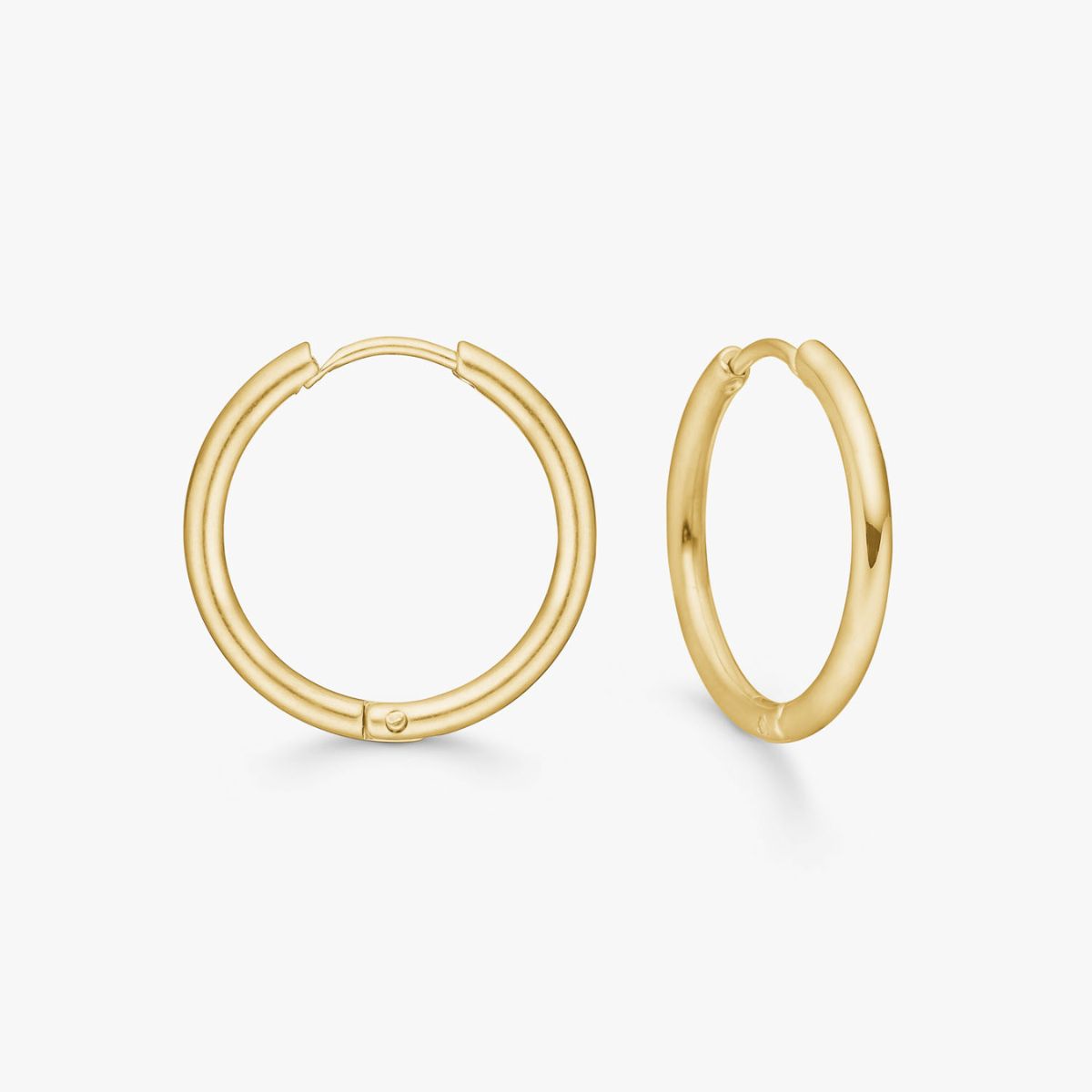 Classic Creoler 18K Guldbelagt 16mm