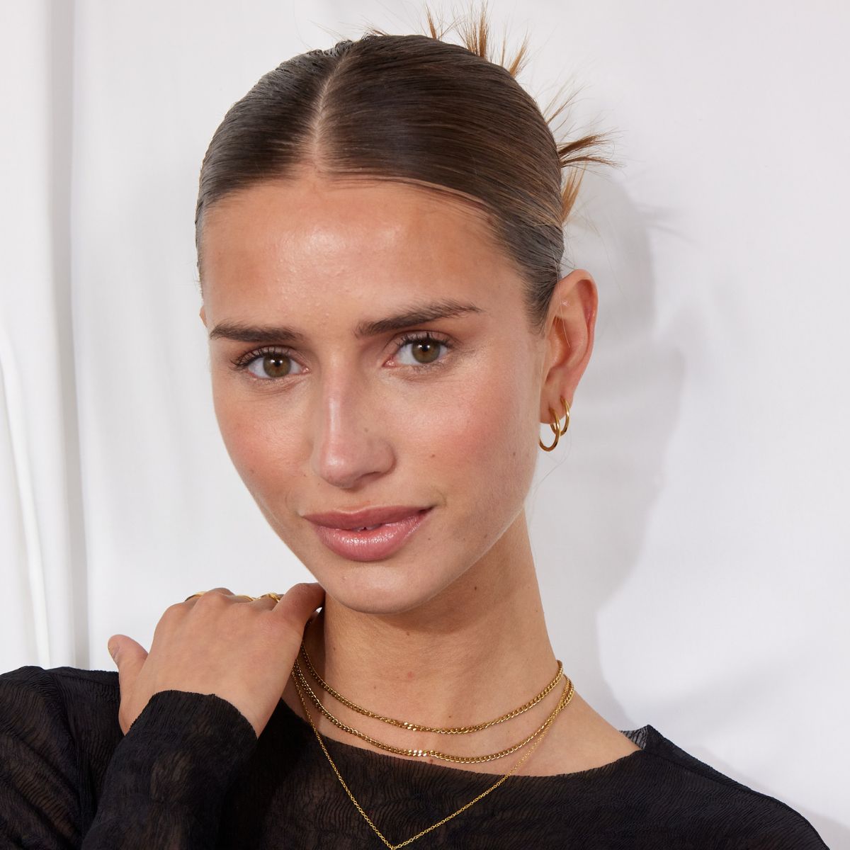 Classic Creoler 18K Guldbelagt 14mm