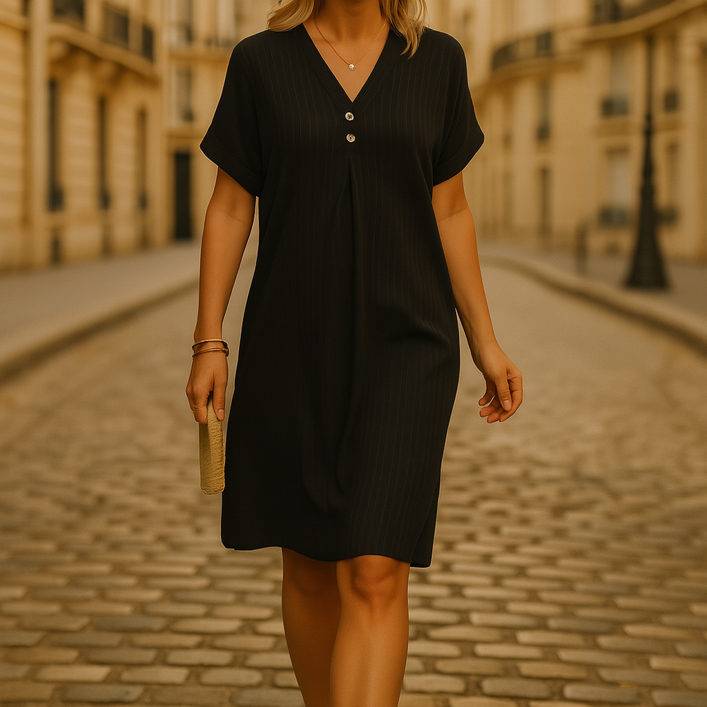 Sommer & Stil™ Løstsiddende, afslappet sommerkjole