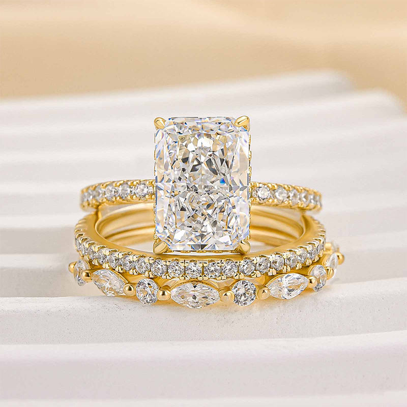 Elysia 3PC Ring sæt| gold 18k