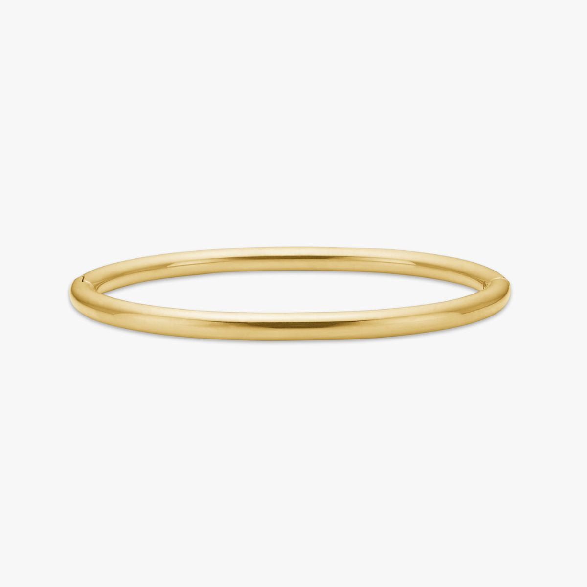 Oval Dome Bangle 18K Guldbelagt