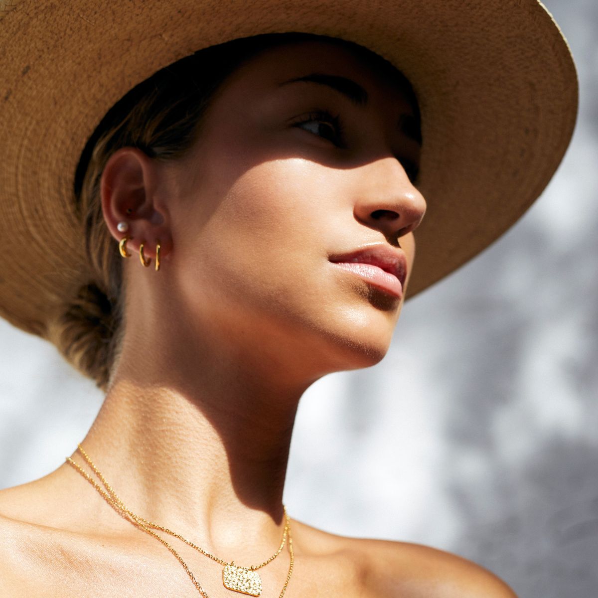 Classic Perle Stud Øreringe 5mm