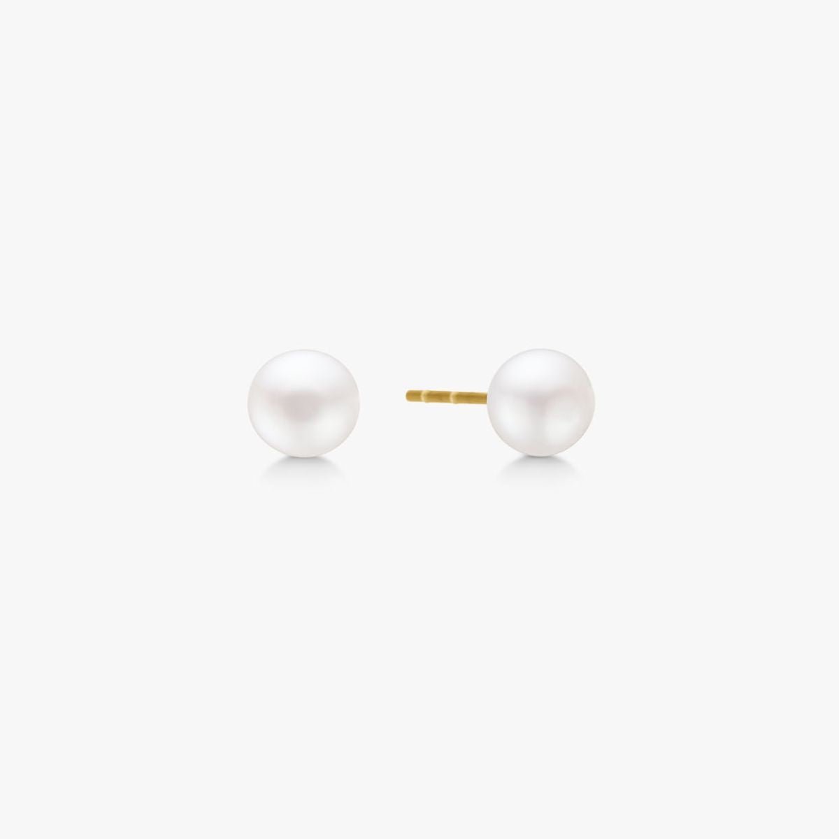 Classic Perle Stud Øreringe 5mm