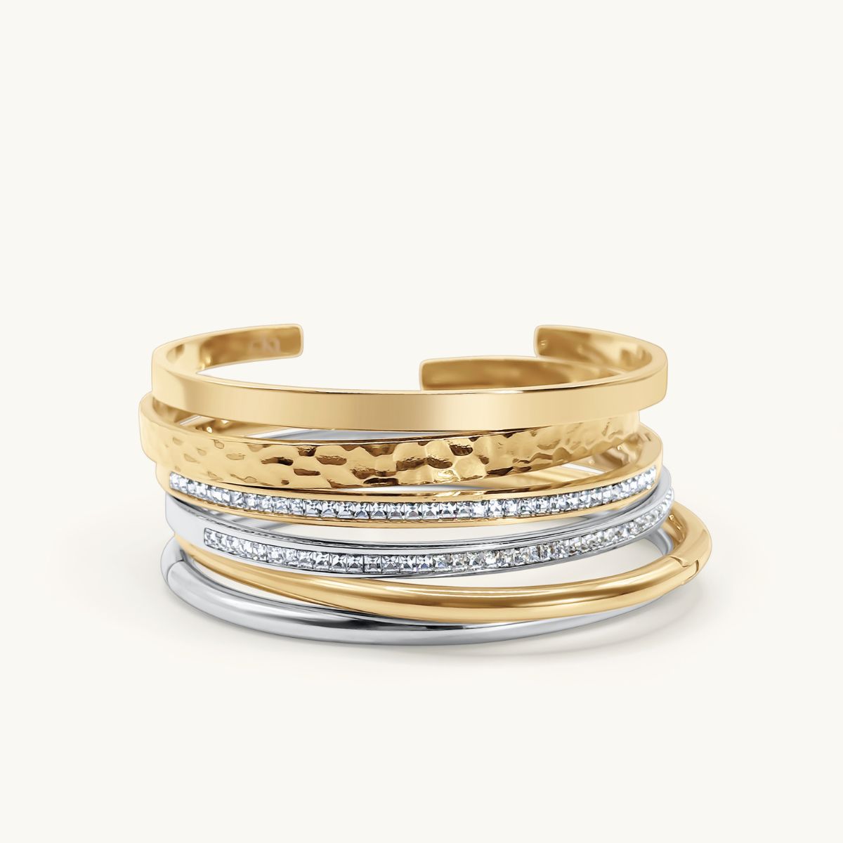Classic Bangle 18K Guldbelagt 5mm