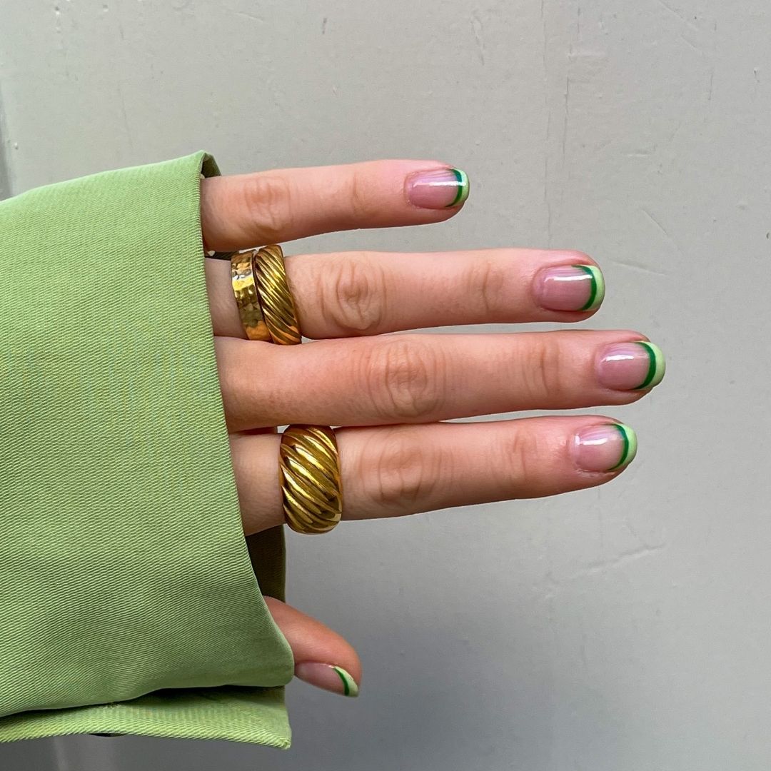 Classic Twist Dome Ring 18K Guldbelagt